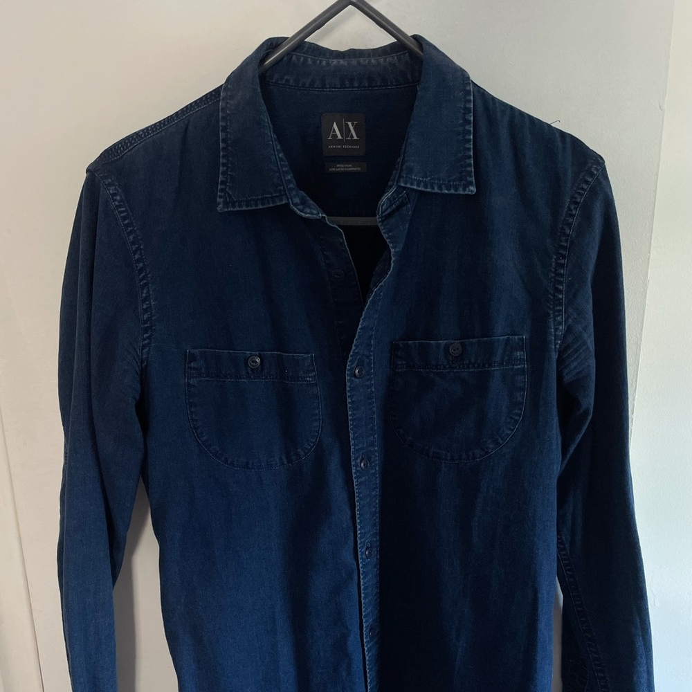 Armani denim shirt